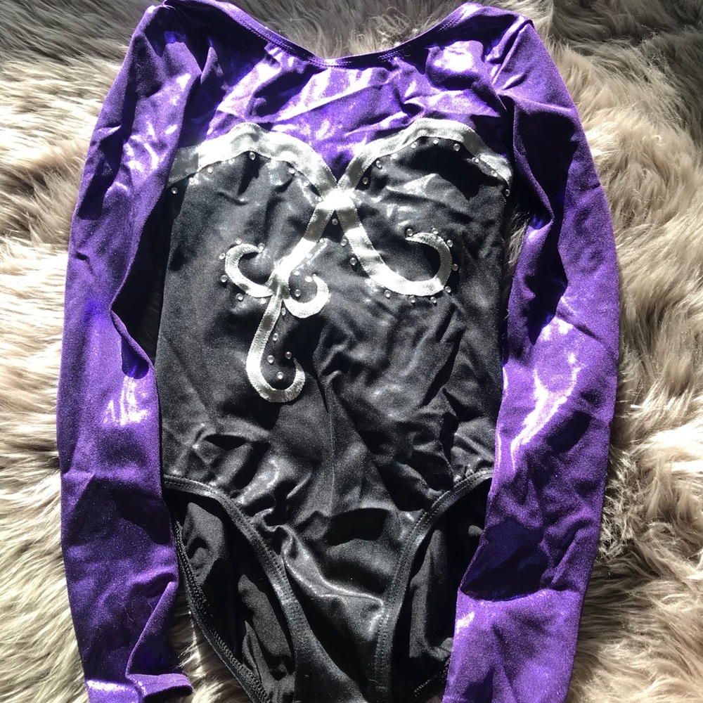 Balera competition Gymnastics leotard EUC MC